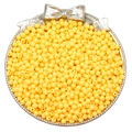 Gele ronde acryl kralen 4mm voor het maken van DIY armbanden en halskettingen set - 4mm / Donkergeel