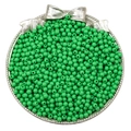 Levendige groene ronde acrylkralen voor DIY-sieraden op een zilveren dienblad - 4mm (Ongeveer 15000 Stuks) / Groen