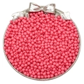 4mm felroze acryl ronde kralen voor DIY sieraden in een zilveren metalen tray met strik - 4mm (Ongeveer 15000 Stuks) / Roze