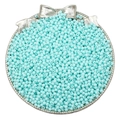 Perles acryliques rondes bleu tiffany 3mm pour création de bijoux et DIY artisanat - 3mm Trou Environ 1mm 500g/Paquet (Environ 45000 Pcs) / Rose bonbon