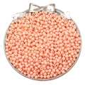 Acryl kralen in koraal oranje voor DIY sieraden in een zilveren schaal met strik - 4mm (Ongeveer 15000 Stuks) / Bleekgroen