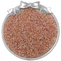 Schillernde 2mm Glasperlen in Pfirsichrosa für die handgefertigte Schmuckherstellung - 2mm, 10g/Packung (ca. 900 Stk.) / Antike Bronze