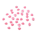 Narices triangulares rosas translúcidas de acrílico para peluches y muñecos DIY - 6X8mm / Rosa
