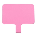 Pink velvet phone lanyard patch for DIY durable cell phone case connectivity accessories - Pink