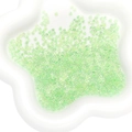 Hellgrüne 2mm transparente Seidenglas-Perlen für DIY-Schmuck und Perlenarmbänder - Fluoreszierendes Grün