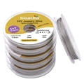 Fil en acier inoxydable 0,6mm 1x7 brins pour création de bijoux DIY bobine 30m - 0.6mm (30 Mètres/Rouleau) / Acier