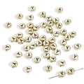 Flat round gold acrylic beads with black letter Y for DIY bracelet jewelry making - Y Gold with Black Letter