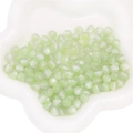 8mm light green resin starry glitter round beads for DIY handmade jewelry bracelets - Round Beads / 8mm (10 Pieces/Pack) / Light Green