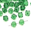 10mm emerald green faceted acrylic beads for DIY jewelry and phone chain crafting - Square (10mm/Approx 36pcs) / Green