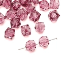 10mm lavender acrylic faceted beads for DIY jewelry making and bracelet crafting - Square (10mm/Approx 36pcs) / Fuschia