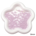 8mm lavender purple imitation jade glass round beads for DIY jewelry making - 8mm (20 Pieces/Pack) / Lavender Jelly Round Bead