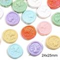 Pastellfarbene Kaninchen Perlen aus Acryl 24x25mm für DIY Schlüsselanhänger Schmuck - Hasenperle (24x25mm) / 10er Pack