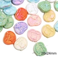 28x24mm schillernde Acrylherz- und Wolkenperlen mit geprägtem Bären für DIY-Schmuck - Sweetheart Bär Perle (28x24mm) / 10er Pack