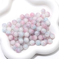 10mm blau-rosa Glasperlen mit Crackle-Muster für DIY-Schmuckherstellung und Zubehör - 10mm (Loch ca. 1mm, 20 Stk./Packung) / Farbe 4 (Rosa Blau Weiß)