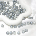 Perles en verre aurore bleue 10mm avec effet craquelé pour création bijoux DIY - 10mm Trou 1mm 20 Perles/Sac / N°7 Craquelé Bleu Clair