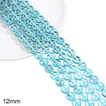 12mm sky blue synthetic turquoise peace sign beads for DIY jewelry making and bracelets - Peace Sign / Approx. 33 Pcs (12mm) / Turquoise