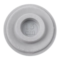 Plateau de design pour perles gris avec tracé circulaire de 15 cm pour colliers DIY - Plateau de Design Circulaire 15cm (1 Pièce)