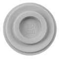 Plateau de perlage floqué gris 19cm pour conception de bijoux et colliers DIY - Plateau de Design Circulaire 19cm (1 Pièce)