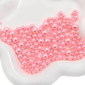 Pink faux pearls in mixed sizes for DIY crafts and makeup box filler decoration - 3-8mm (10g/Pack) / Light Pink