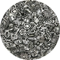 Mixed set of vintage silver plated zinc alloy charms for DIY necklaces and bracelets - Random Mixed 30g/Pack / Ancient Silver Series