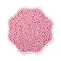 Lustrous pearlescent pink cylindrical glass seed beads for DIY jewelry making - 2mm (10g/Pack, Approx. 1000 Pieces) / Pink
