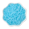 Light blue translucent 4mm cat eye beads in floral bowl for DIY jewelry making - 4mm 10g/Bag / Sky Blue