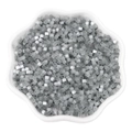 Grey 2.5mm antique cat eye glass seed beads for DIY jewelry making in petal tray - 2.5mm (10g/Pack) / Light Gray