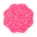 Neon pink 2.5mm antique cat-eye glass seed beads for DIY jewelry making in a white bowl - 2.5mm (10g/Pack) / Hot Pink