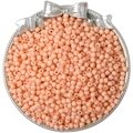 Gepolijste koraalroze glazen kralen voor DIY sieraden in een zilveren schaal gepresenteerd - 4mm (10g/Pak) / Vlinderroze