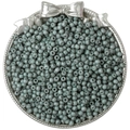 Morandi grijsblauwe glazen kralen in zilveren schaal voor handgemaakte sieraden maken - 4mm (10g/Pak) / Grijs