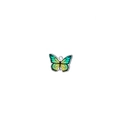 Pendentif papillon en acier inoxydable avec dégradé vert et jaune pour bijoux DIY - Acier-Papillon(Jaune-Vert)