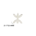 Polierter Edelstahl Amazigh Symbol Anhänger in Silber, Größe 21,7x23,4 mm für Schmuck - 21.7*23.4mm / Stahl-Amazigh Symbol Stil(Stil B)