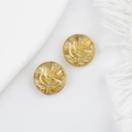Macro shot of two yellow translucent duck beads with gold details for jewelry DIY - Transparent Yellow
