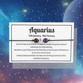Aquarius zodiac braided bracelet featuring faceted garnet, hematite, and amethyst beads - Aquarius