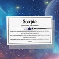Scorpio zodiac bracelet with pink quartz, sodalite beads and black braided cord - Scorpio