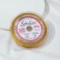 0,40mm Ματ Χρυσό σύρμα από ανοξείδωτο ατσάλι με επικάλυψη νάιλον για κοσμήματα 100m - 0.4mm (1m) / Χρυσό