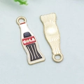 Colorful alloy cola bottle charms with red oil drip finish for DIY jewelry making - Cola Bottle (24680)