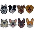 Set of 8 cute enamel pet dog and cat charms for DIY jewelry and accessories - Pet Series Set (SN1453)