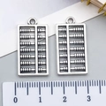 Pendentifs boulier en argent antique pour bijoux DIY, breloques vintage de 3,5 cm - Boulier Style 3 (23369)