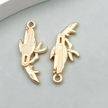 Goldfarbene Legierung Schweizer Taschenmesser Anhänger für DIY Schmuck - 1 Stück KC Gold Taschenmesser Form (20426)