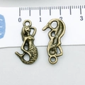 Antik-Bronze Meerjungfrau-Anhänger aus Legierung für DIY-Schmuck, 2,8 cm Anhänger - Meerjungfrau (20718)
