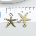 Seestern Anhänger aus Antik Bronze Legierung für DIY Ohrringe und Halsketten - Seestern (20720)