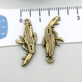 Antique bronze zinc alloy multi-tool knife charms for DIY bracelets necklaces 2.2cm - Folding Knife (20440)