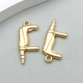 Goldener Elektrobohrer-Anhänger aus Legierung für DIY-Schmuck und Halsketten - 1 Stück KC Gold Bohrer Form (20435)