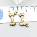 Antike Bronze Hundeknochen-Anhänger aus Legierung für DIY-Schmuckherstellung - Antik-Bronze Knochen 17*11mm (20584)
