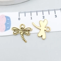 Pendentif libellule en alliage d'or antique pour colliers et bracelets DIY, 2 cm - Libellule Or Antique (20168) / Or antique