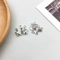 Antique silver finish alloy double bell bow pendant charm for Christmas DIY jewelry - 1Pc Antique Silver Christmas Door Bell (3998)