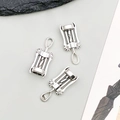 Antiksilberne Flaschenöffner-Anhänger aus Zinklegierung für Vintage-Schmuck - Weinöffner (10558)