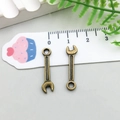 Mini pendentif clé en alliage de bronze antique pour bijoux DIY, taille 2,5 cm - Clé (17386)