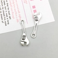 Pendentif en forme de clé à molette en alliage argent antique pour bijoux DIY - Clé à Molette en Argent Antique